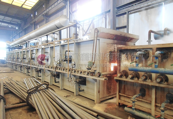Roller bottom heat treatment